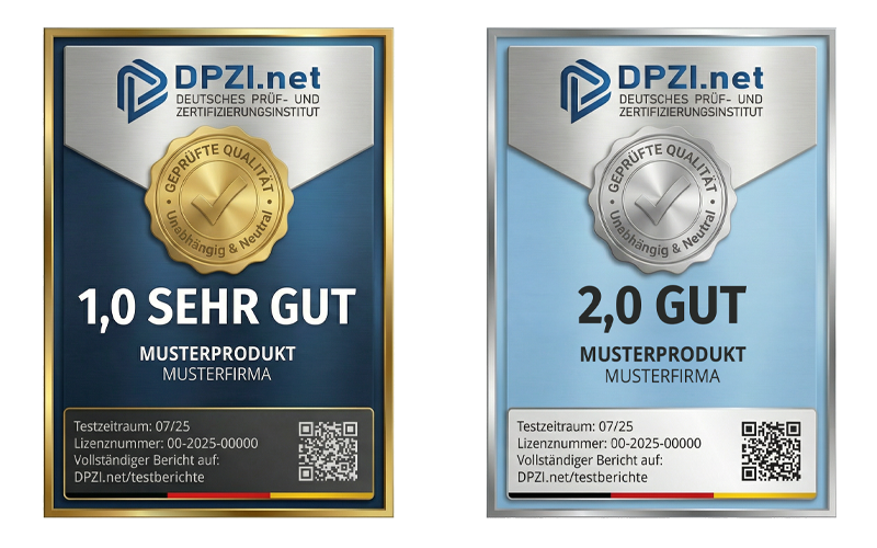 DPZI Standard Zertifikat